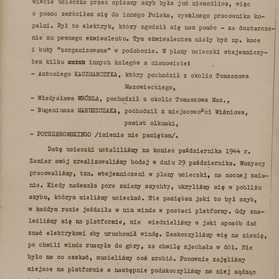 Relacja Jana Wnuka 6/7