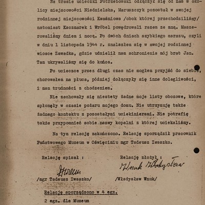 Relacja Jana Wnuka 7/7