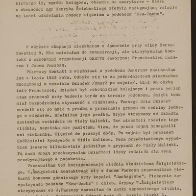 Relacja Bronisławy Pasikowskiej 1/4