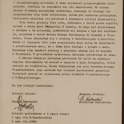 Relacja Bronisławy Pasikowskiej 4/4