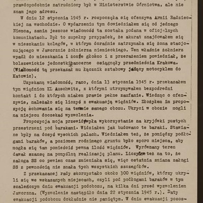 Relacja Wilhelma Wierzbickiego 2/4