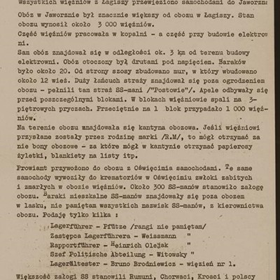 Relacja Zbigniewa Mroczkowskiego 1/3