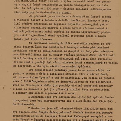 Oświadczenie Frantiska Zemana 1/2