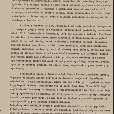 Relacja Mieczysława Zięcia Zewskiego 1/6