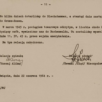 Relacja Mieczysława Zięcia Zewskiego 6/6