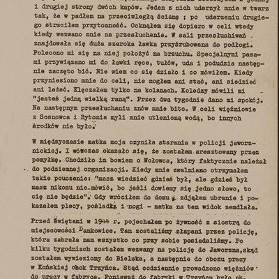 Relacja Tadeusza Borowca 7/8