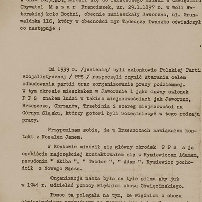 Oświadczenie Theodora Weila