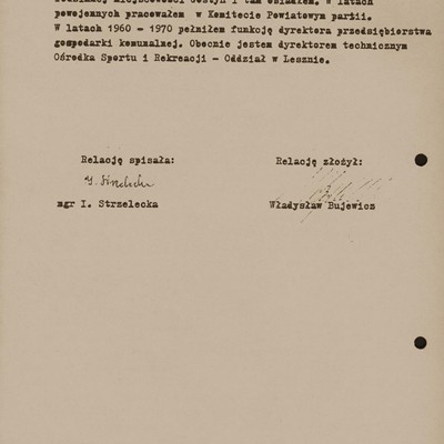 Relacja Władysława Bujewicza 5/5