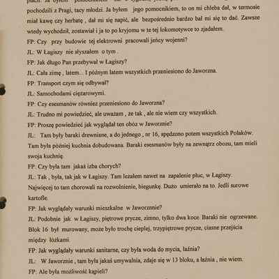 Relacja Józefa Lotki 2/9