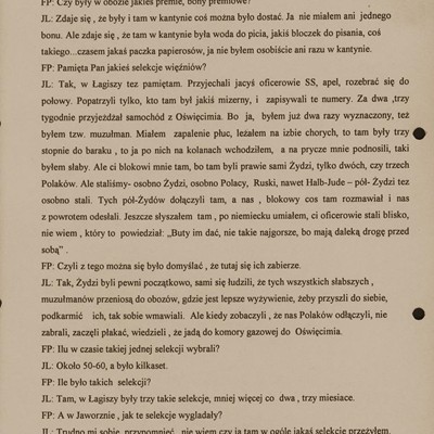 Relacja Józefa Lotki 5/9