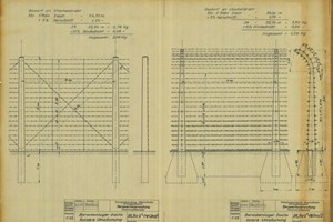 Ogrodzenie z drutu kolczastego pod napięciem z betonowymi słupami.